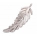 Feather Brass Pendant