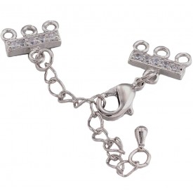 Lobsterclaw  Clasp with Ends Chain