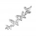 Butterfly Cubic Zirconia Link