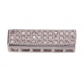 Rectangle Multi Strand Link